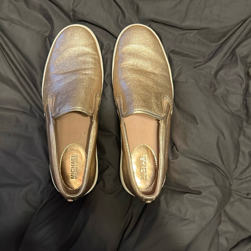 Rose Gold Michael Kors Shoes